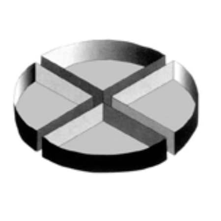 Creative Display Creative Display Tray 6262 Tray for 6.5 ft. and 7 ft. Full Round Tree Racks Tray 6262